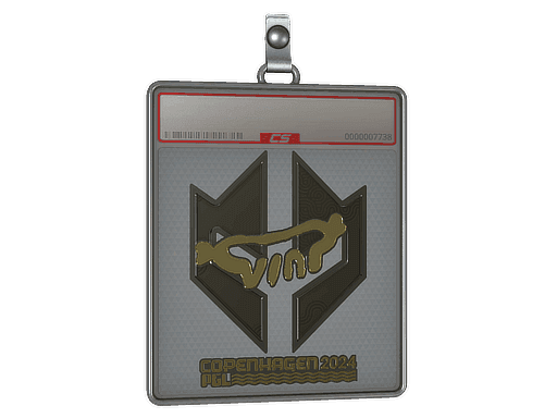 Sticker Slab | VINI (Gold) | Copenhagen 2024