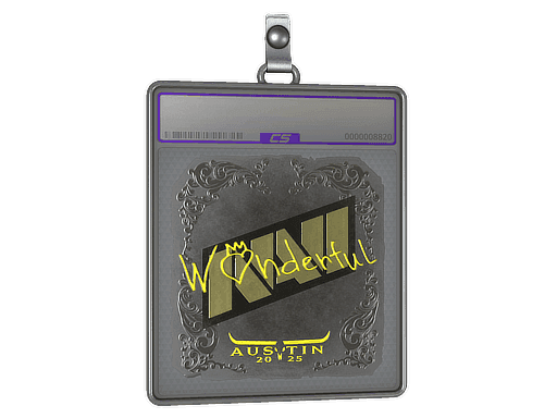 Sticker Slab | w0nderful (Foil) | Austin 2025