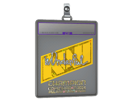 Sticker Slab | w0nderful (Glitter, Champion) | Copenhagen 2024