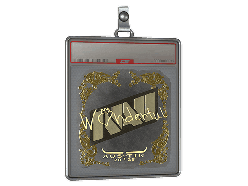 Sticker Slab | w0nderful (Gold) | Austin 2025