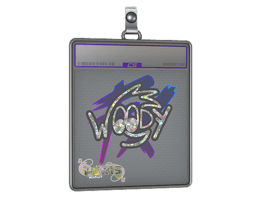 Sticker Slab | WOOD7 (Glitter) | Paris 2023