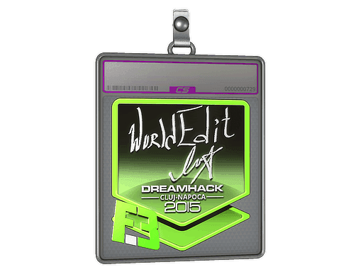 Sticker Slab | WorldEdit (Foil) | Cluj-Napoca 2015