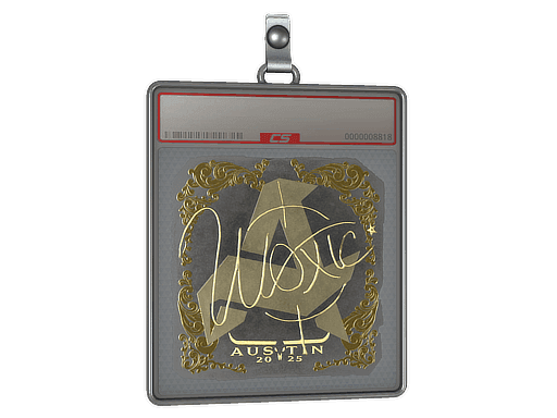 Sticker Slab | woxic (Gold) | Austin 2025