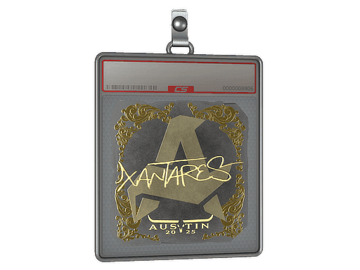 Sticker Slab | XANTARES (Gold) | Austin 2025