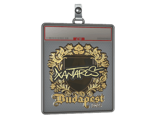Sticker Slab | XANTARES (Gold) | Budapest 2025