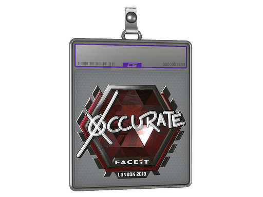 Sticker Slab | xccurate (Foil) | London 2018