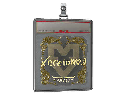 Sticker Slab | xertioN (Gold) | Austin 2025