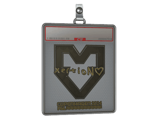 Sticker Slab | xertioN (Gold) | Copenhagen 2024