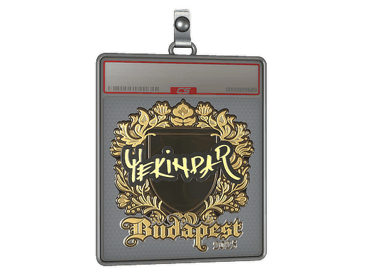 Sticker Slab | YEKINDAR (Gold) | Budapest 2025