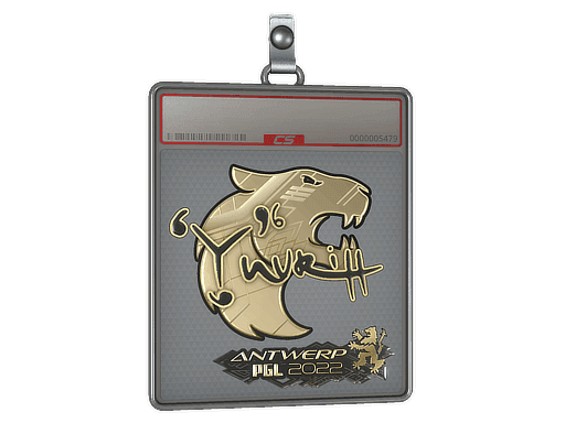 Sticker Slab | yuurih (Gold) | Antwerp 2022