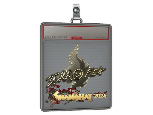 Sticker Slab | zeRRoFIX (Gold) | Shanghai 2024