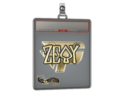 Sticker Slab | zevy (Gold) | Paris 2023