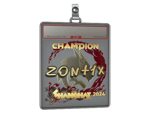 Sticker Slab | zont1x (Gold, Champion) | Shanghai 2024