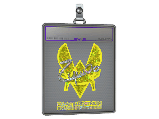 Sticker Slab | ZywOo (Glitter) | Copenhagen 2024