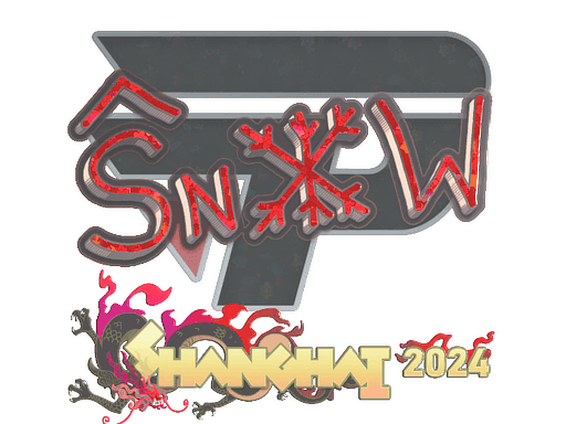 Sticker | snow | Shanghai 2024