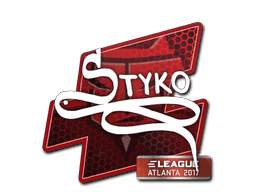 Sticker | STYKO (Foil) | Atlanta 2017