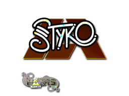 Sticker | STYKO (Gold) | Paris 2023