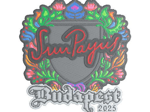 Sticker | SunPayus (Embroidered) | Budapest 2025