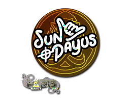 Sticker | SunPayus (Gold) | Paris 2023