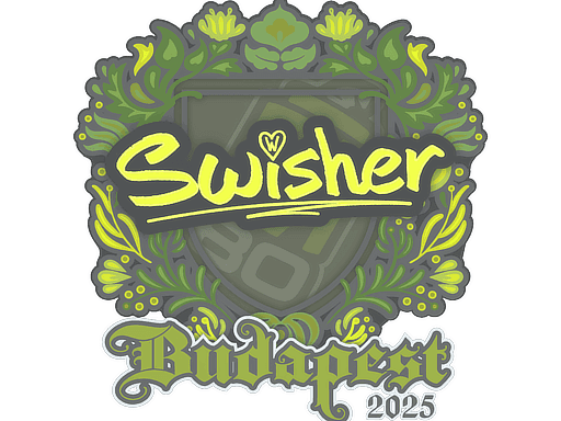 Sticker | Swisher | Budapest 2025