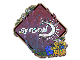 Sticker | syrsoN (Gold) | Rio 2022