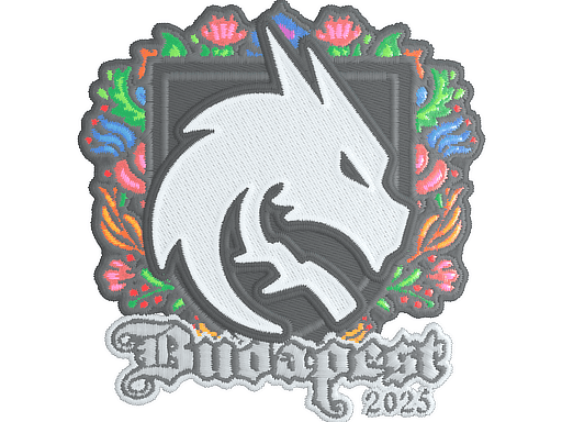 Sticker | Team Spirit (Embroidered) | Budapest 2025