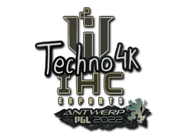 Sticker | Techno4K (Holo) | Antwerp 2022
