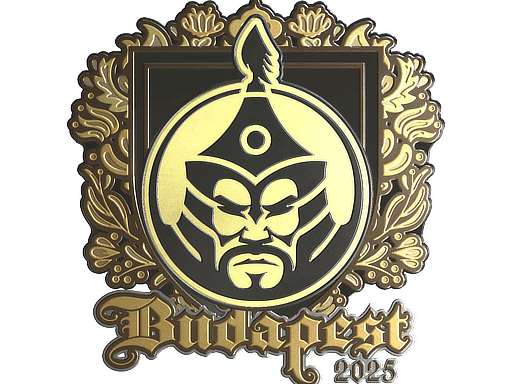 Sticker | The Mongolz (Gold) | Budapest 2025