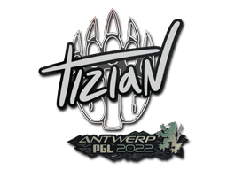 Sticker | tiziaN (Gold) | Antwerp 2022