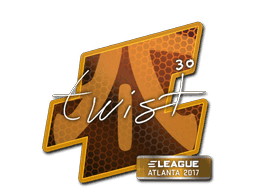 Sticker | twist (Foil) | Atlanta 2017
