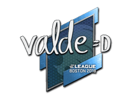 Sticker | v4lde (Gold) | Boston 2018