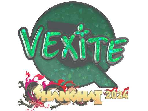 Sticker | vexite (Gold) | Shanghai 2024