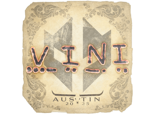 Sticker | VINI (Holo) | Austin 2025