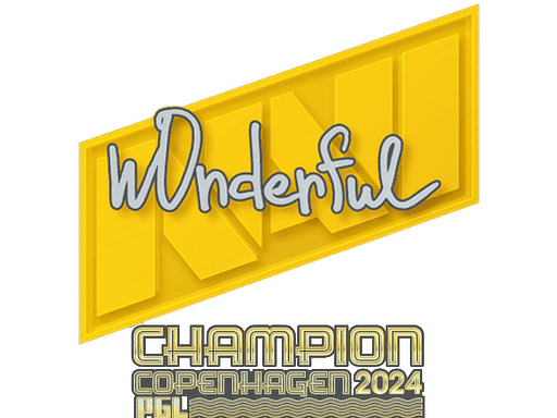 Sticker | w0nderful | Copenhagen 2024