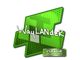 Sticker | wayLander (Foil) | Atlanta 2017