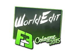 Sticker | WorldEdit (Foil) | Cologne 2015