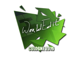 Sticker | WorldEdit (Foil) | Cologne 2016