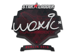 Sticker | woxic (Foil) | Berlin 2019
