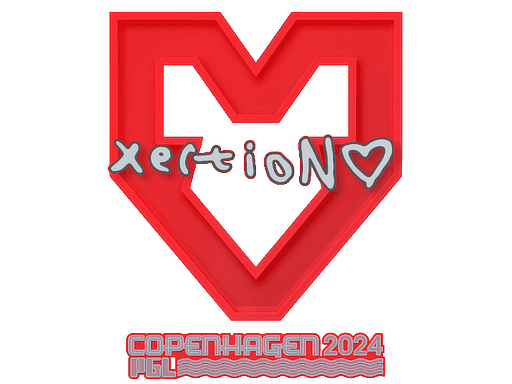 Sticker | xertioN (Holo) | Copenhagen 2024