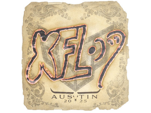 Sticker | xfl0ud (Foil) | Austin 2025