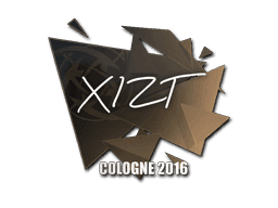Sticker | Xizt (Foil) | Cologne 2016
