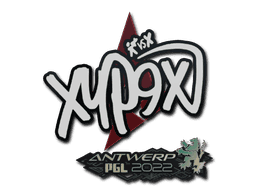 Sticker | Xyp9x (Gold) | Antwerp 2022