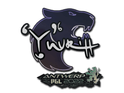 Sticker | yuurih (Gold) | Antwerp 2022