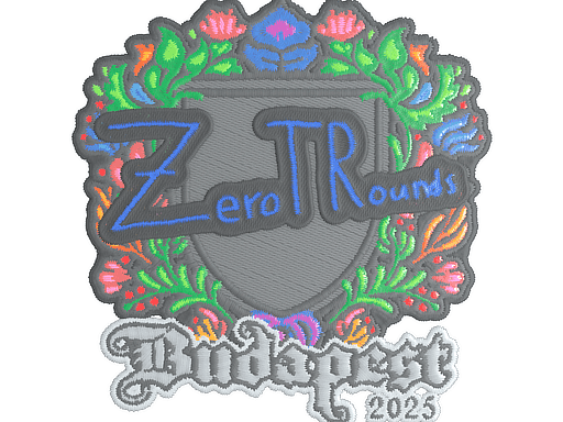 Sticker | ztr (Embroidered) | Budapest 2025
