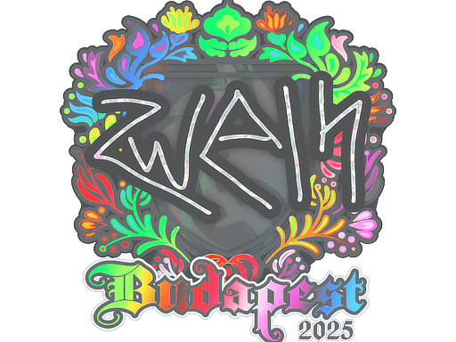 Sticker | zweih (Holo) | Budapest 2025