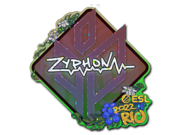 Sticker | Zyphon (Gold) | Rio 2022
