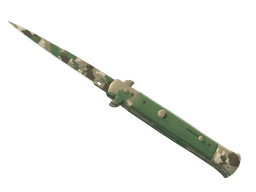 ★ StatTrak™ Stiletto Knife | Forest DDPAT