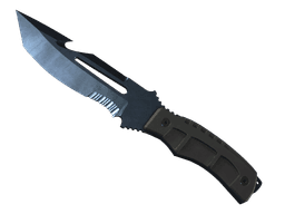 ★ StatTrak™ Survival Knife | Blue Steel