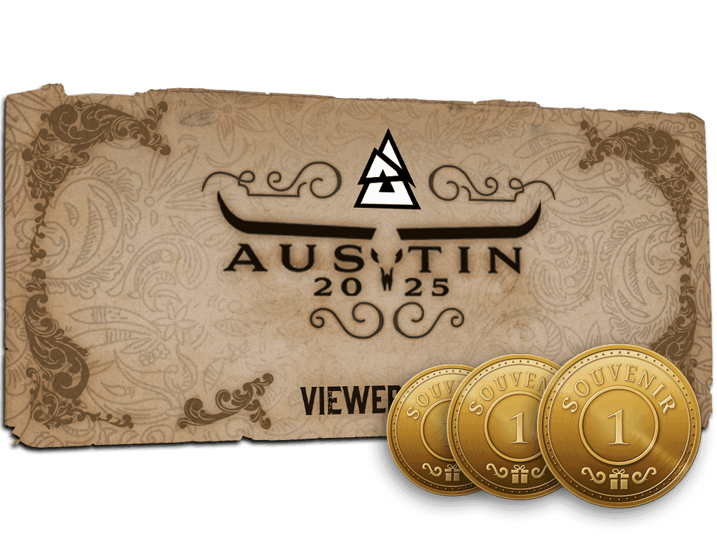 Austin 2025 Viewer Pass + 3 Souvenir Tokens