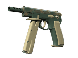 CZ75-Auto | Green Plaid